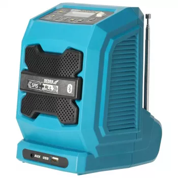 DEDRA Ραδιόφωνο Μπαταρίας Bluetooth 18V USB SAS