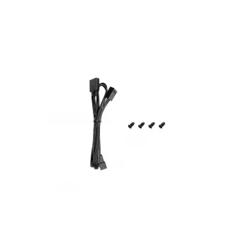 Deepcool FD12 ARGB V2 120mm PWM Ανεμιστήρας Κουτιού - Μαύρος