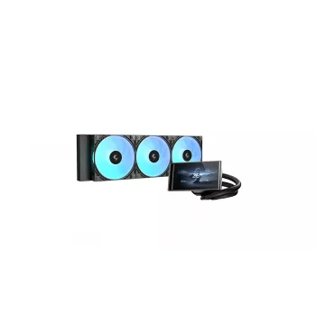 Deepcool LT360 VISION ARGB 360mm Υγρόψυξη, Μαύρο, ARGB, Intel & AMD, 3x120mm PWM Ανεμιστήρες