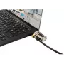 Dell 461-AAEU Κλείδωμα Καλωδίου Ασφαλείας 1,8m Μαύρο Χρώμιο (D6FY7)