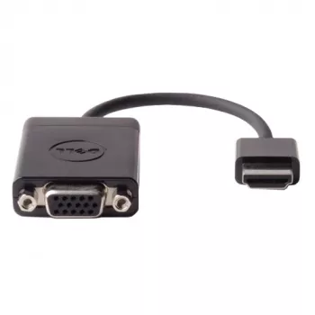Dell Ενεργό καλώδιο προσαρμογέα HDMI σε VGA (MF0V6) - 1920x1200, Μαύρο