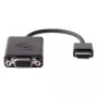 Dell Ενεργό καλώδιο προσαρμογέα HDMI σε VGA (MF0V6) - 1920x1200, Μαύρο