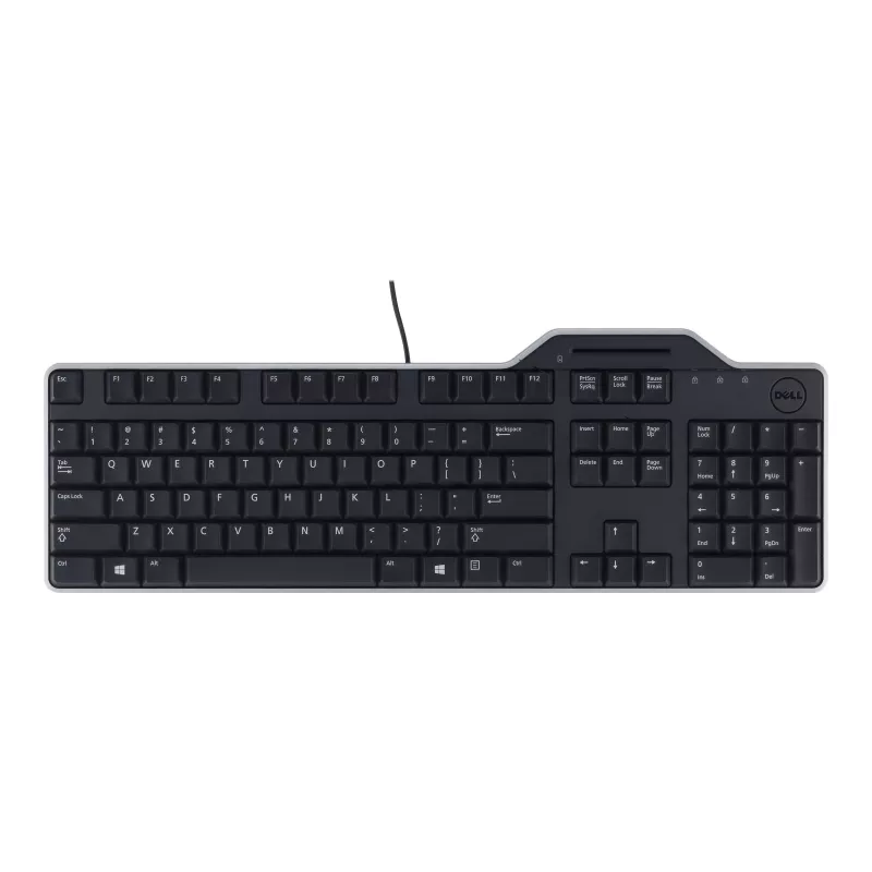 Dell KB813 Smartcard Keyboard - USB - AZERTY - μαύρο