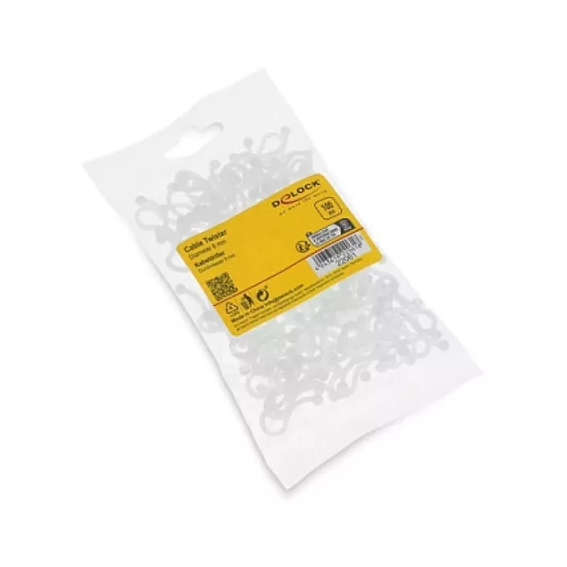 Delock Σπιράλ καλώδιο 8 mm Διαφανές, 100 τεμ.