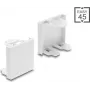 Delock Easy 45 Modul Τυφλό Κάλυμμα 45 x 45 mm Λευκό (81676)