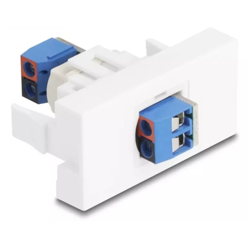 Delock Easy 45 module μπλοκ ακροδεκτών σε λευκό (90912)