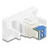 Delock Easy 45 module μπλοκ ακροδεκτών σε λευκό (90912)