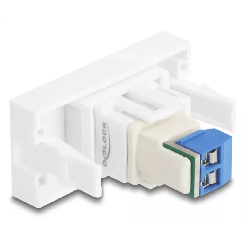 Delock Easy 45 module μπλοκ ακροδεκτών σε λευκό (90912)