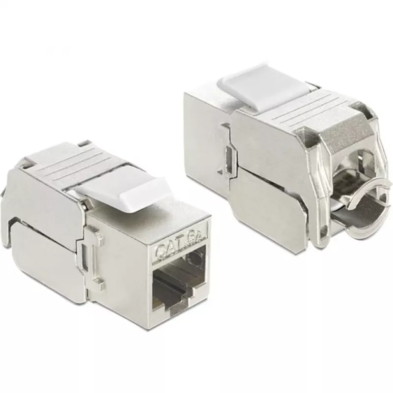 Delock Keystone module RJ45 υποδοχή θηλυκή σε LSA Cat.6A STP