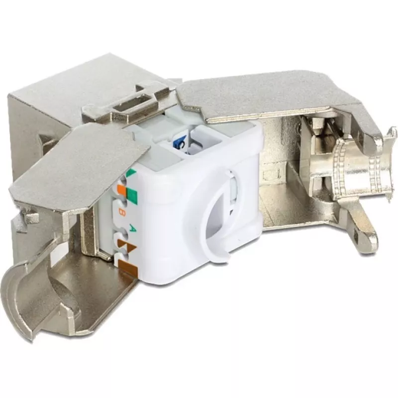 Delock Keystone module RJ45 υποδοχή θηλυκή σε LSA Cat.6A STP