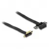 Delock Κάρτα PCI Express x1 Riser με βύσμα υπό γωνία 90° και καλώδιο 60 cm