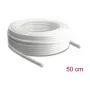 Delock Εύκαμπτος σωλήνας πεπιεσμένου αέρα 10 x 6,5 mm PU 50 m Ρολό Λευκό