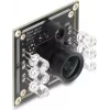 Delock Μονάδα κάμερας USB 2.0 με Global Shutter, Μαύρο/Λευκό, 0,92 MP, 65°, 6 IR-LED, Σταθερή εστίαση 96412