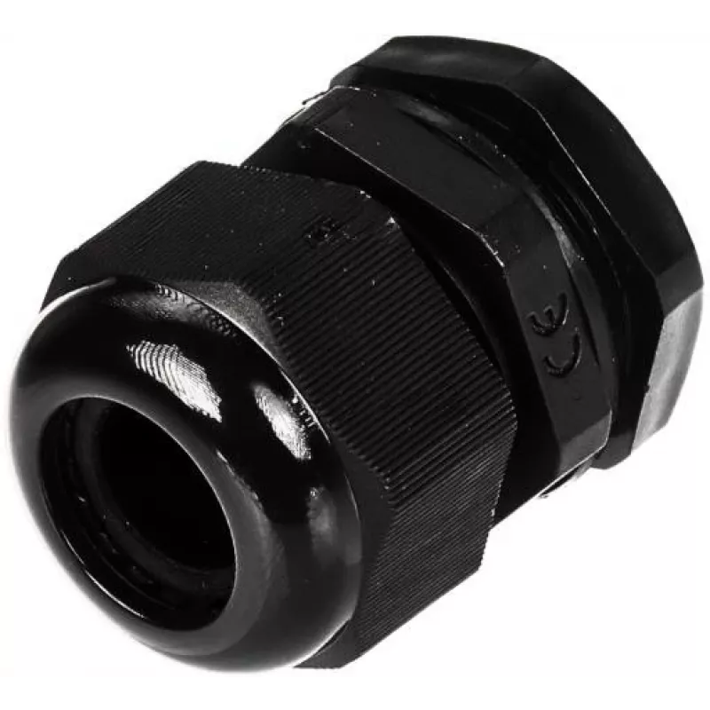 DELTA μονωμένος στυπιοθλίπτης καλωδίου G3/4-SCHWARZ IP68 3/4