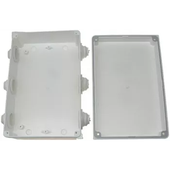 Delta PK-10/D IP55 κουτί διακλάδωσης επίτοιχο, 8 εισόδους καλωδίων, γκρι