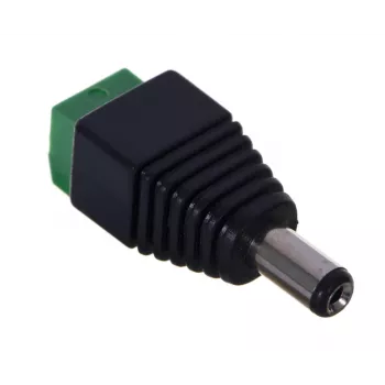DELTA S-55 Βύσμα τροφοδοσίας DC 5,5x2,1 mm Σύνδεσμος με βιδωτούς ακροδέκτες