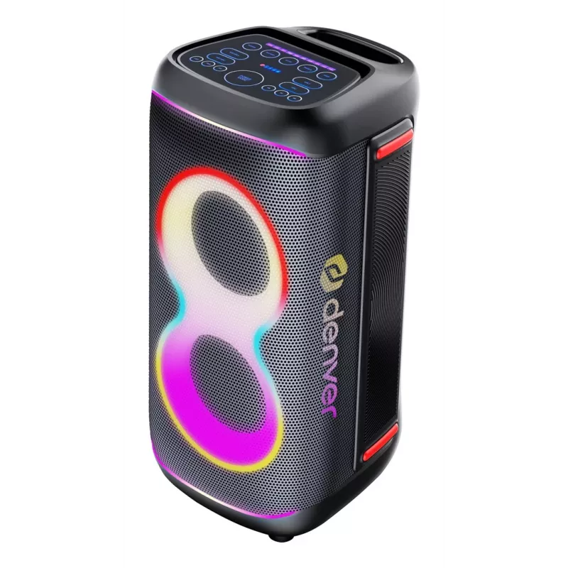 Denver BPS-370 Φορητό Bluetooth Party ηχείο 1000W PMPO