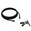 Devia 2-in-1 Καλώδιο USB-C σε Lightning Lanyard 1,2m 27W Μαύρο