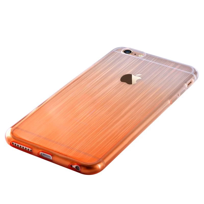 Devia Apple iPhone 6/6s Plus Azure Soft Θήκη Πορτοκαλί