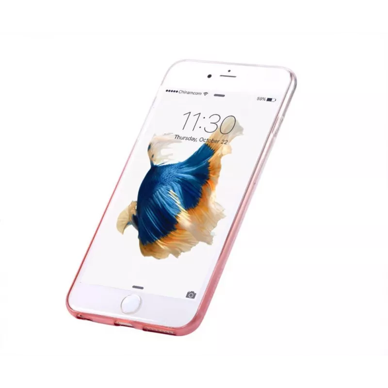 Devia Apple iPhone 6/6s Plus Leo2 Diamond Μαλακή Θήκη Rose Gold