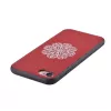 Devia Apple iPhone 7/8 Θήκη με Κέντημα Λουλούδι Κόκκινο