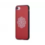 Devia Apple iPhone 7/8 Θήκη με Κέντημα Λουλούδι Κόκκινο