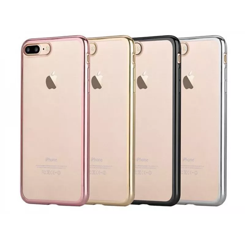 Devia Apple iPhone 7/8 Glitter Απαλή Θήκη Μαύρη