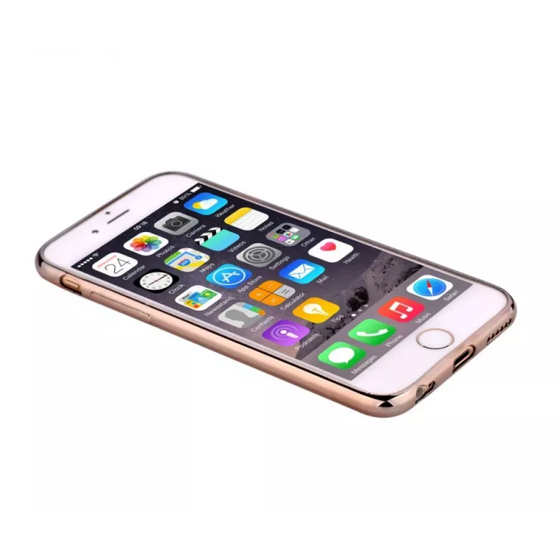Devia Apple iPhone 7/8 Glitter Μαλακή Θήκη Champagne Gold