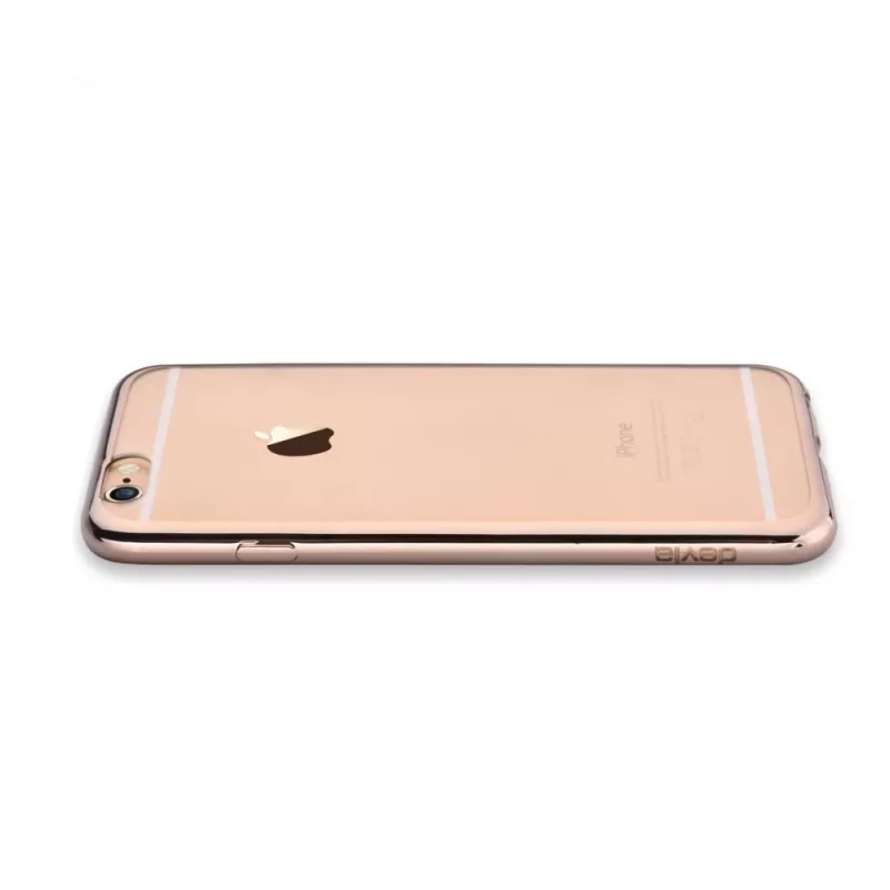 Devia Apple iPhone 7/8 Glitter Μαλακή Θήκη Champagne Gold