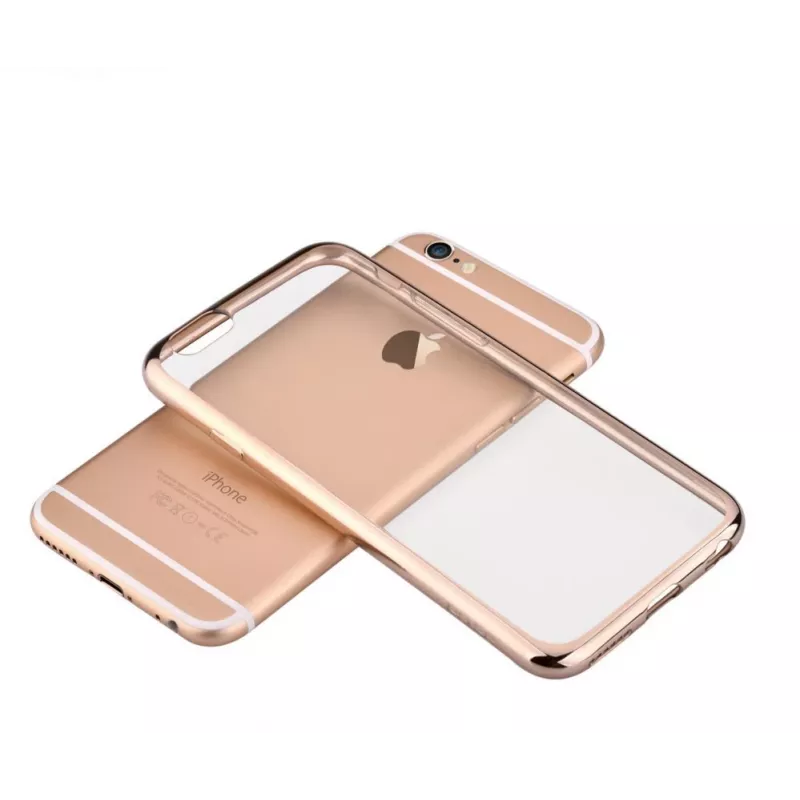 Devia Apple iPhone 7/8 Glitter Μαλακή Θήκη Champagne Gold
