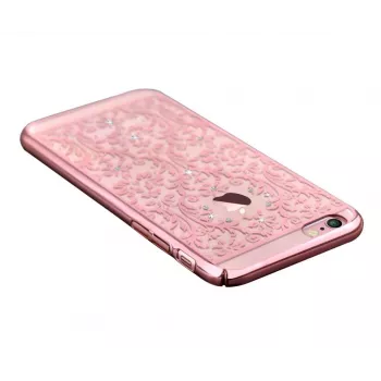 Devia Apple iPhone 7 Baroque με Swarovski Rose Gold Πίσω Όψη