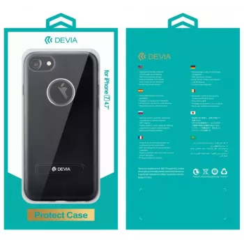 Devia Apple iPhone 7 iView Μαύρη Θήκη Flip