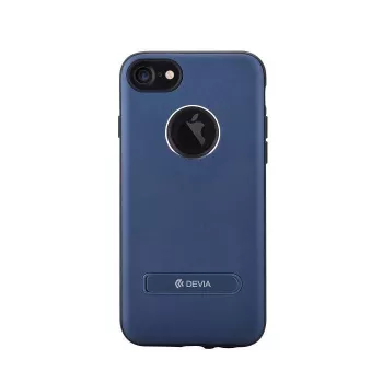 Devia Apple iPhone 7 iView Blue Flip Case με παράθυρο Smart View και βάση