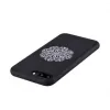 Devia Apple iPhone 7 Plus/8 Plus Θήκη με Κέντημα Λουλουδιών Μαύρο