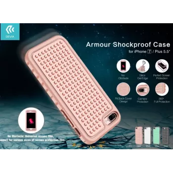 Devia Apple iPhone 7 Plus Armor Shockproof θήκη πράσινο