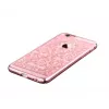 Devia Apple iPhone 7 Plus Baroque με Swarovski Roségold Θήκη Προστασίας
