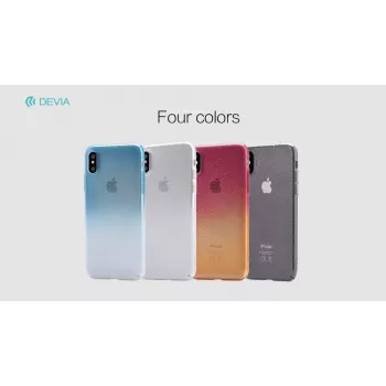Devia Apple iPhone X Θήκη Amber Μπλε