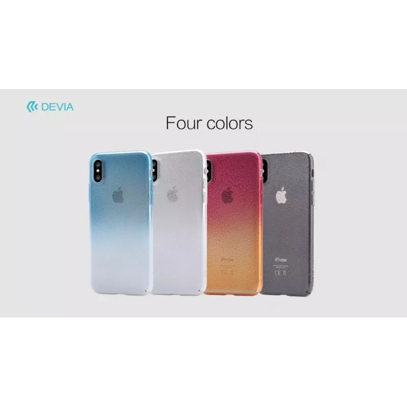 Devia Apple iPhone X Amber Θήκη Tea Color