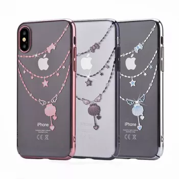 Devia Apple iPhone X Crystal Shell Θήκη Κόκκινο