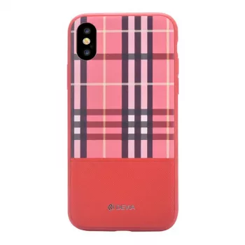 Devia Apple iPhone X Θήκη Lattice Κόκκινο