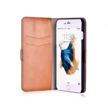 Devia Apple iPhone X Θήκη Magic 2 σε 1 Καφέ