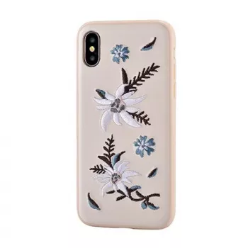 Devia Apple iPhone X Θήκη με Κέντημα Λουλουδιών Jalam