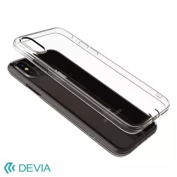 Devia Apple iPhone X / XS Ανθεκτική Μαλακή Θήκη Διάφανη
