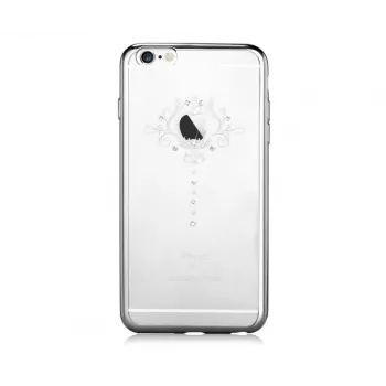 DEVIA Crystal Iris Silver Προστατευτική θήκη για Apple iPhone 6/6s