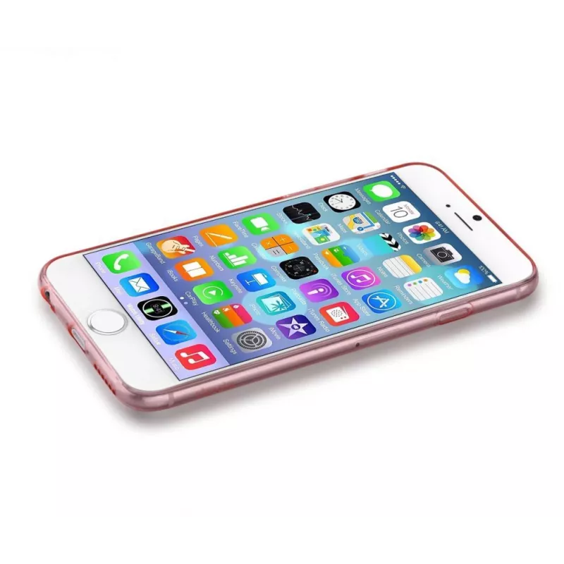 Devia Naked Series Ultra-Thin Translucent Matte Θήκη Πλάτης για Apple iPhone 7 / 8 - Rose Gold