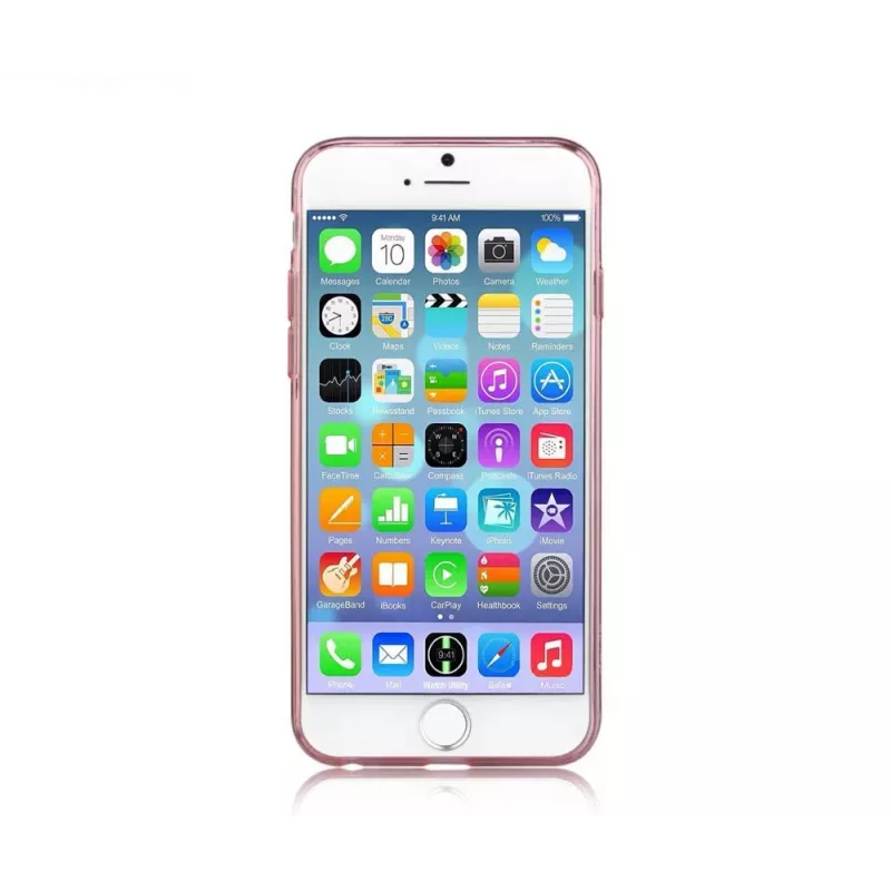 Devia Naked Series Ultra-Thin Translucent Matte Θήκη Πλάτης για Apple iPhone 7 / 8 - Rose Gold