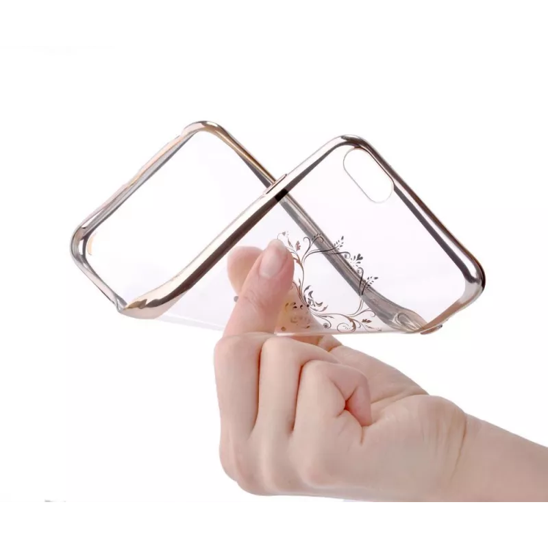 Devia Samsung Galaxy S8 Plus Crystal Iris Soft Case Σαμπάνια Χρυσό