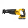 DEWALT 18V XR brushless σπαθοσέγα με 2x5Ah PowerStack μπαταρίες και βαλίτσα TSTAK