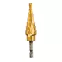 DEWALT DT5027-QZ τρυπάνι HSS βαθμιδωτό 4-12 mm, 9 βαθμίδες, επικάλυψη TiN, εξαγωνικό στέλεχος