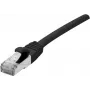 DEXLAN Cat.6A S/FTP καλώδιο patch, PiMF, 20m, μαύρο, 10Gbps, LSZH 858655